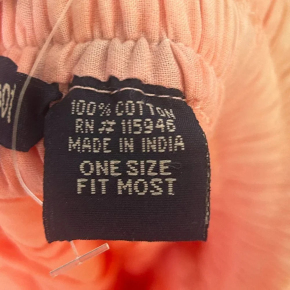 Jackpot Orange Ombre Dyed Tiered Boho Festival Maxi Skirt - Picture 9 of 10